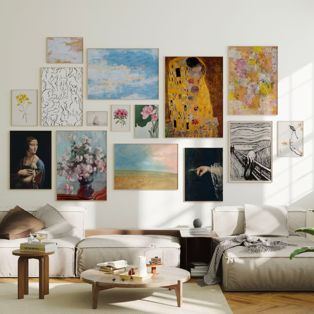 Vintage Printable Wall Art Bundle, 10,000 Digital Classic Art Prints, Posters, Classic Home Decor, Vintage art