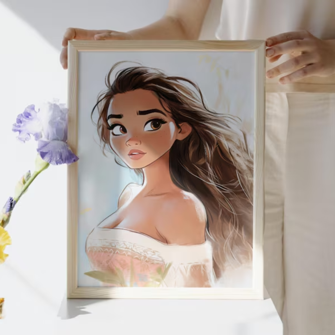 Princess Fairytale Wall Art Bundle: 15 Printable Decor Prints for Girls' Nursery or Playroom