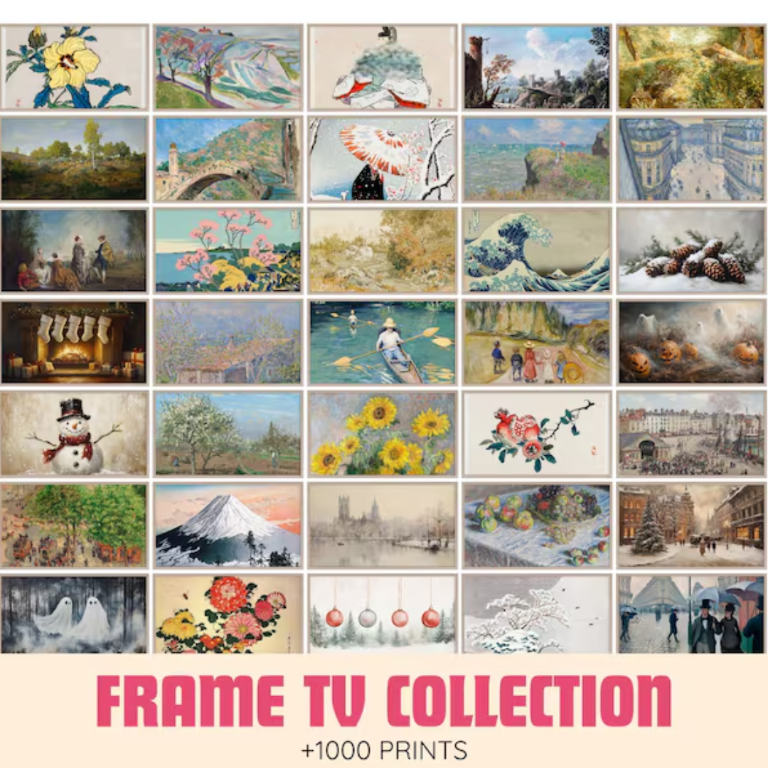 Mega Bundle Wall Art, 80k, Printable Wall Art, Eclectic Gallery Set, Maximalist Home Decor, Trendy Prints, Digital Download