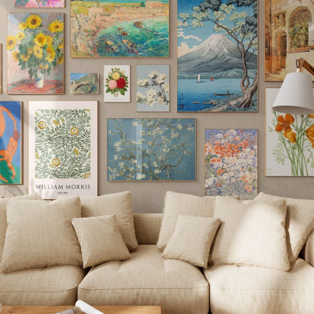 Vintage Printable Wall Art Bundle, 10,000 Digital Classic Art Prints, Posters, Classic Home Decor, Vintage art