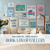 Set of 100 Book Lover Wall Art Prints, Printable Book Quotes, Cozy Reading Nook Decor, Prints, Funny Literary Aesthetic Quotes,Bookish Vibes