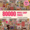 Mega Bundle Wall Art, 80k, Printable Wall Art, Eclectic Gallery Set, Maximalist Home Decor, Trendy Prints, Digital Download