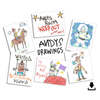 Toy Story Andys Drawings, Printable Digital File, 10 Andy's Room Inspired Drawings